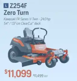 Husqvarna Kawasaki Z254F Zero Turn offer