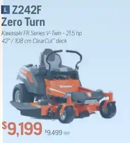 Husqvarna Kawasaki Z242F Zero Turn offer