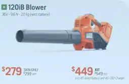 Husqvarna Husqvarna 120iB Blower offer