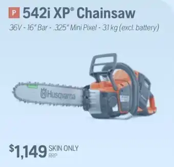 Husqvarna 542i XP Chainsaw