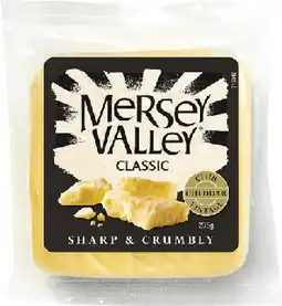 IGA Mersey Valley Cheddar Cheese Selected Varieties offer