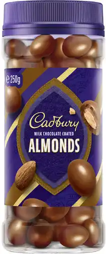 IGA Cadbury Chocolate Coated Nut or Fruit 250-285g Selected Varieties offer