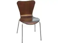 LivingStyles Cletus Commercial Grade Basswood Dining Chair, Chocolate offer