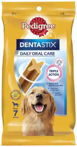 IGA Pedigree Dentastix Daily Oral Care Selected Varieties offer