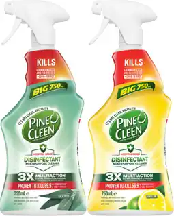 IGA Pine O Cleen Disinfectant Multipurpose Cleaner Spray Selected Varieties offer
