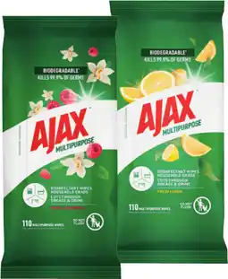 IGA Ajax Multipurpose Wipes* Selected Varieties offer