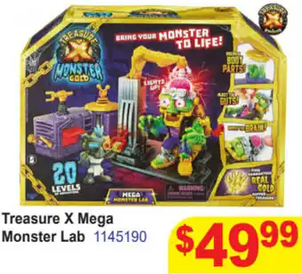 Treasure X Mega Monster Lab