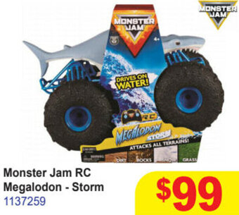 Monster Jam RC Megalodon-Storm