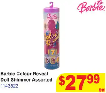 Barbie Colour Reveal Doll Shimmer