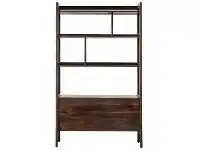 LivingStyles Burford Acacia Timber Display Shelf offer