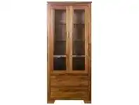 LivingStyles Harlington Blackwood Display Cabinet offer