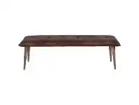 LivingStyles Boston Leather Dining Bench, 160cm offer