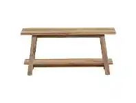 LivingStyles Hoe Recycled Teak Timber Bench offer