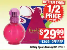 Direct Chemist Outlet Britney Spears Fantasy EDP offer