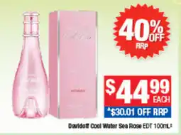 Direct Chemist Outlet Davidoff Cool Water Sea Rose offer