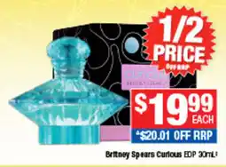 Direct Chemist Outlet Britney Spears Curious EDP offer