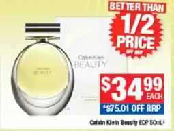 Direct Chemist Outlet Calvin Klein Beauty EDP offer