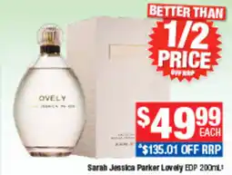 Direct Chemist Outlet Sarah Jessica Parker Lovely EDP offer