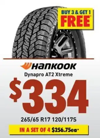 Hankook Dynapro AT2 Xtreme