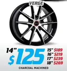 Bob Jane T-Marts Verge charcoal machined offer