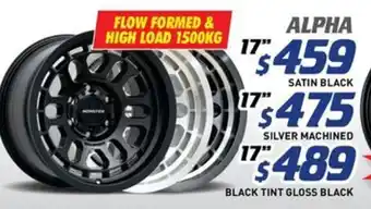 Alpha 17" wheel