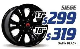 Bob Jane T-Marts Siege Satin Black Wheel offer