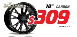 Bob Jane T-Marts King Wheels 18" Carbon Gloss Black offer