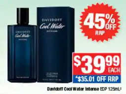 Direct Chemist Outlet Davidoff Cool Water Intense offer