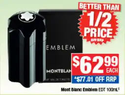 Direct Chemist Outlet Mont Blanc Emblem EDT offer