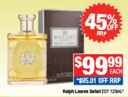Direct Chemist Outlet Ralph Lauren Safari EDT offer
