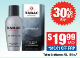 Direct Chemist Outlet Tabac Craftsmen After Shave Lotion offer