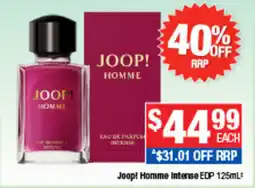 Direct Chemist Outlet Joop! Homme Intense EDP offer