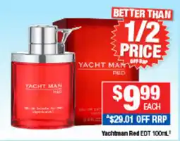 Direct Chemist Outlet Yachtman Red EDT offer