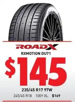 Bob Jane T-Marts RoadX RXMotion DU71 offer