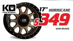 Bob Jane T-Marts King Offroad 17" Hurricane Dark Bronze offer