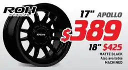 Bob Jane T-Marts ROH Apollo offer