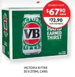 Harry Brown Victoria Bitter offer