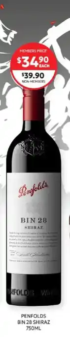 Penfolds Bin 28 Shiraz
