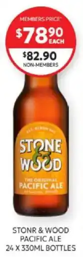 Harry Brown Stonr & Wood Pacific Ale offer
