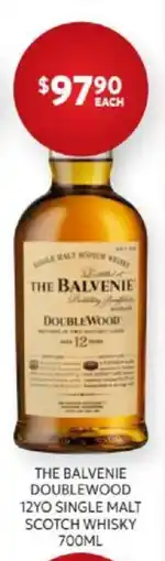 Harry Brown The Balvenie Doublewood 12yo Single Malt Scotch Whisky offer