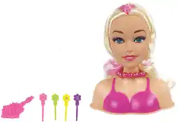 Toymate Dollie & Me 18-inch Blonde Glam Styling Head offer
