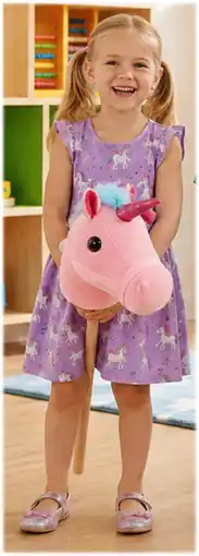 Toymate Wonder Co. Plush Hobby Animal Unicorn offer