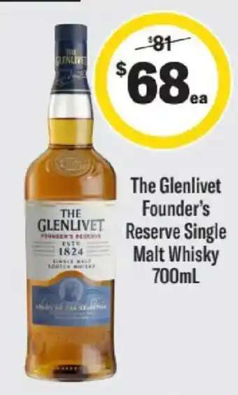 The Glenlivet Founder's Reserve Single Malt Whisky