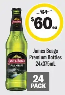 Liquorland James Boags Premium Bottles offer