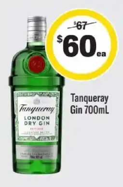 Liquorland Tanqueray London Dry Gin offer