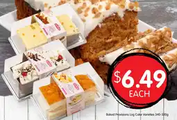 Spudshed Baked Provisions Log Cake offer