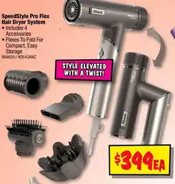JB Hi-Fi SpeedStyle Pro Flex Hair Dryer System offer