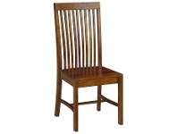 LivingStyles Laholm Mango Wood Dining Chair, Honey offer