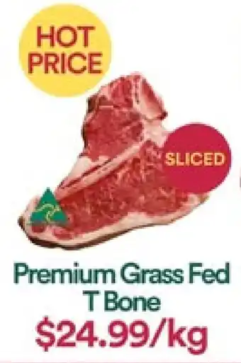 Premium Grass Fed T Bone