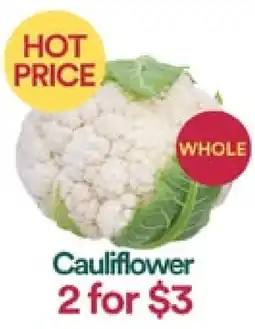 WHOLEFARMS Cauliflower offer